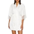 thumbnail image 1 of Flora Nikrooz Womens Millay Charmeuse Kimono Robe Style-Q80865, 1 of 2