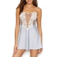 thumbnail image 1 of Flora Nikrooz Womens Showstopper Charmeuse Chemise Style-8060, 1 of 2