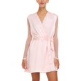 thumbnail image 1 of Flora Nikrooz Womens Mesh Inset Cover Up Robe, 1 of 2