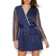 thumbnail image 1 of Flora Nikrooz Womens Showstopper Charmeuse Robe Style-8061, 1 of 2