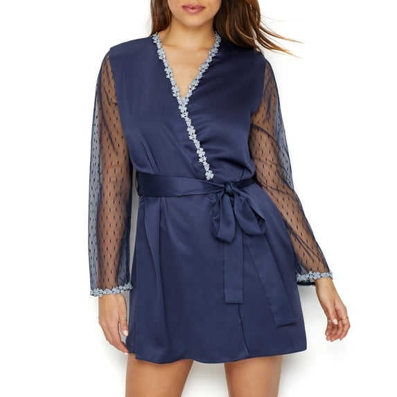 Flora Nikrooz Womens Showstopper Charmeuse Robe Style-8061