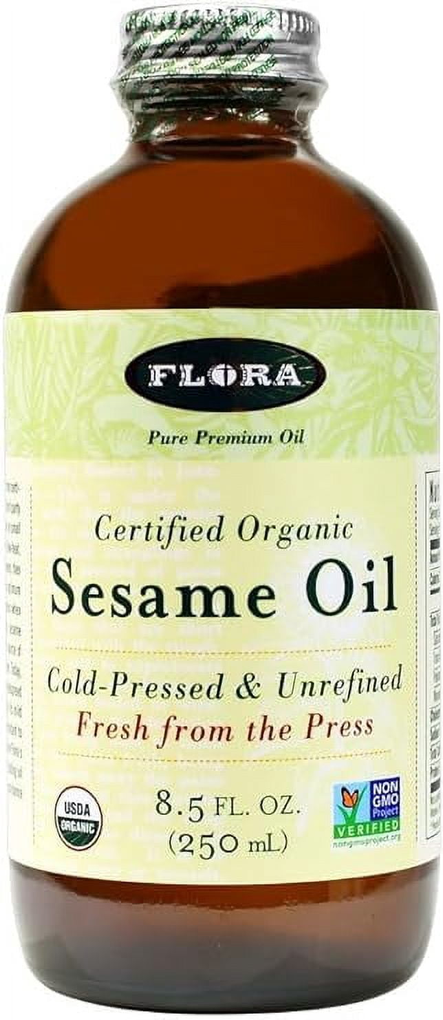 Flora Organic Sesame Oil 8.5 fl oz