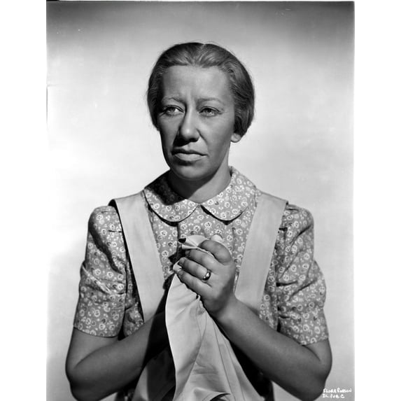 Flora Robson in Apron with a Straight Face Photo Print (24 x 30)