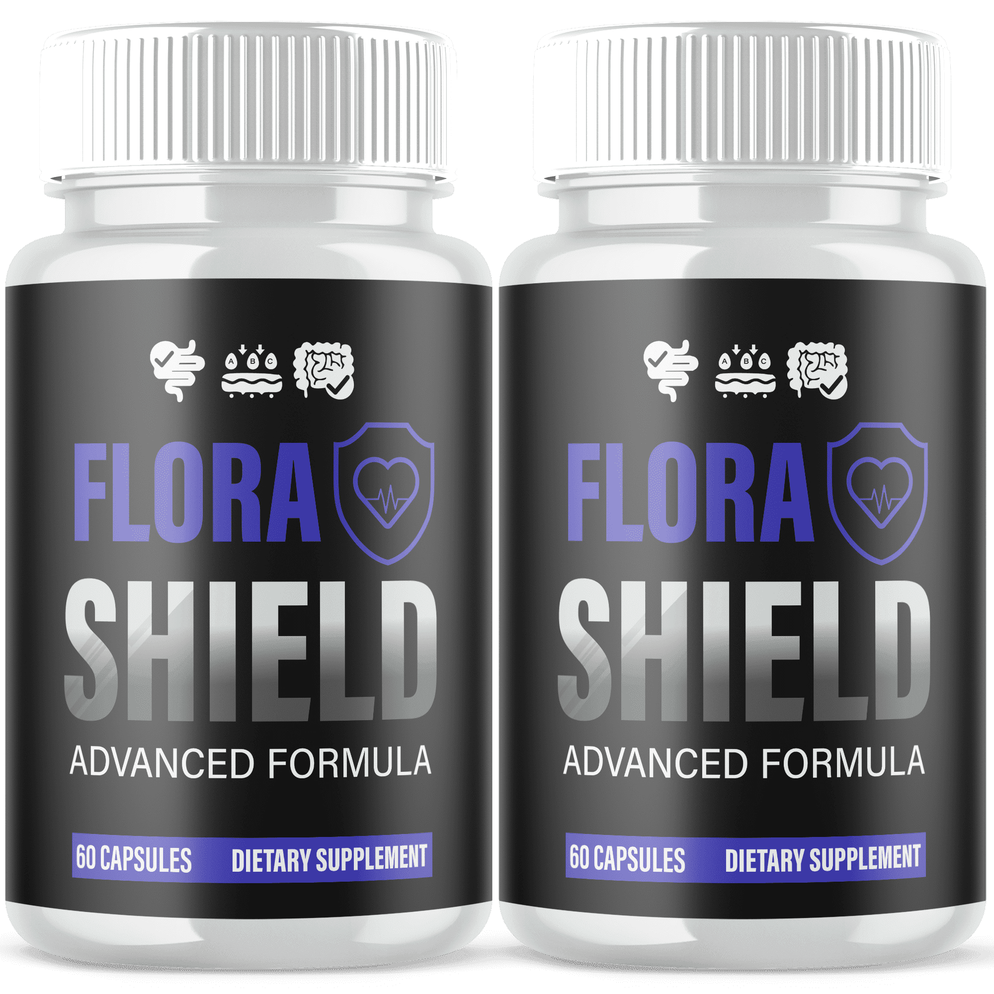 Flora Shield Pills Advanced Formula Vitamin Supplement Support for ...
