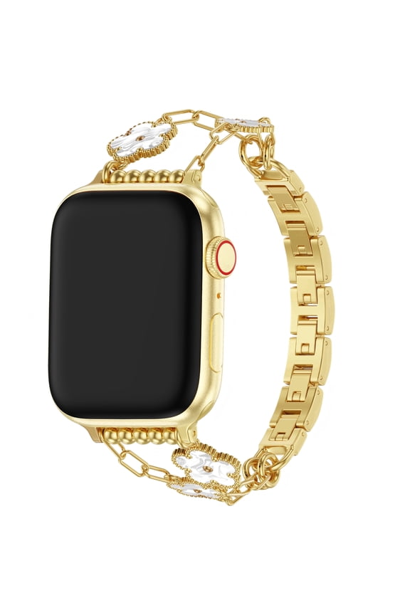 Flora Stainless Steel Band Compatible with Apple Watch