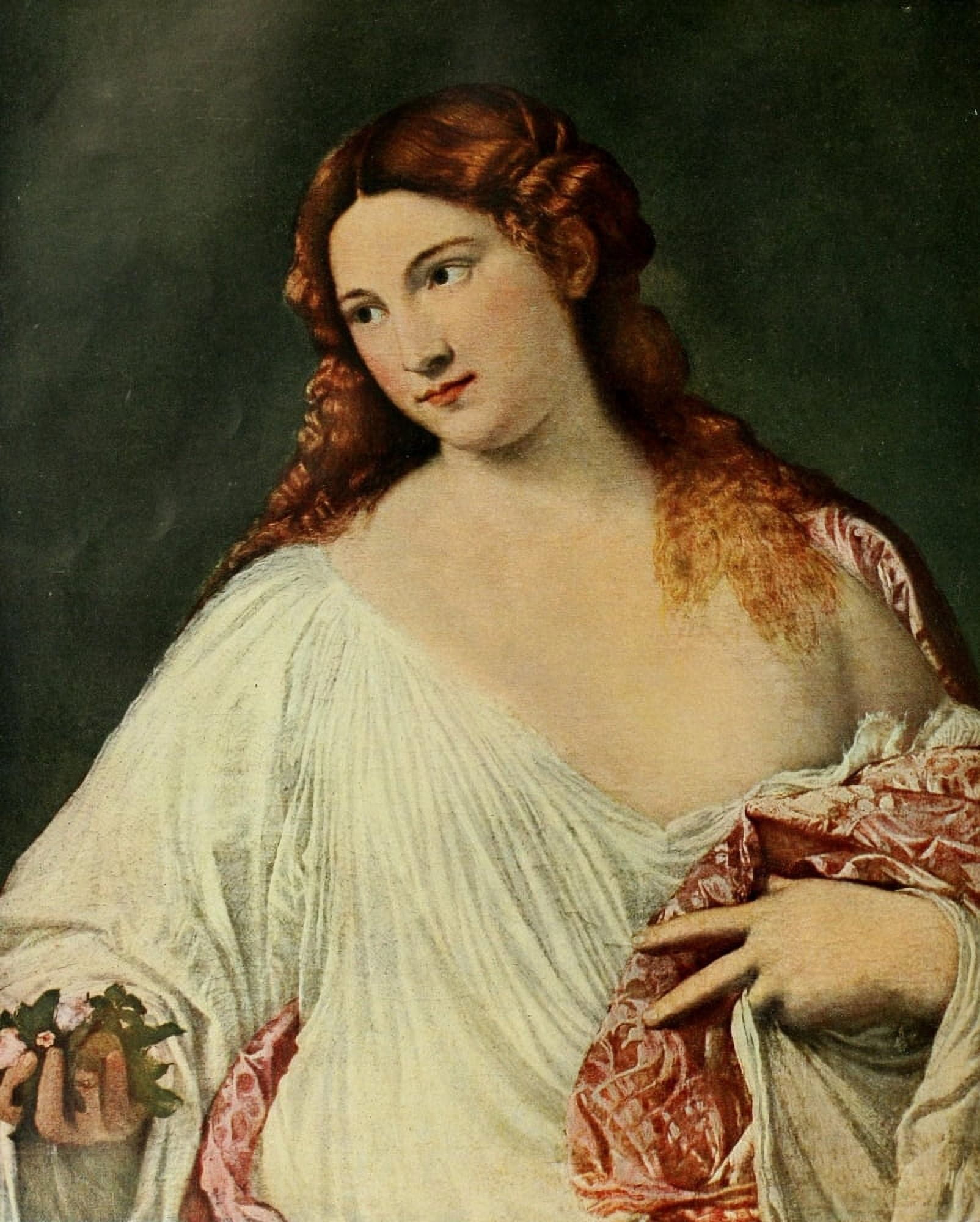 Flora The Connoisseur 29 1911 Canvas Art - Titian (18 x 24)