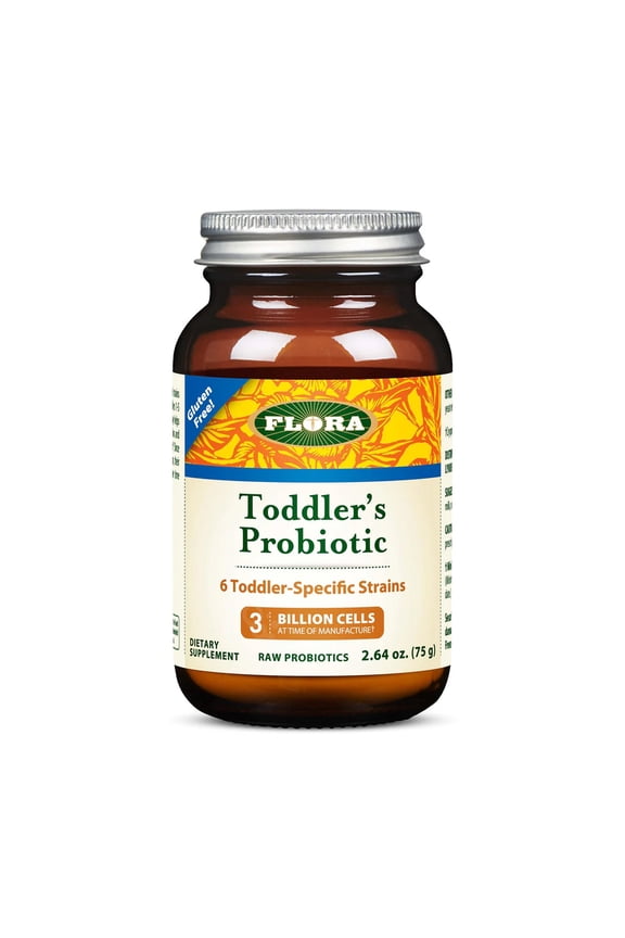 - Toddler's Blend Probiotic, 3 Billion CFU Raw, Six-Infant & Toddler Specific Strains, Lactobacillus, Taste-Free, Dissolves Easy, Aids
