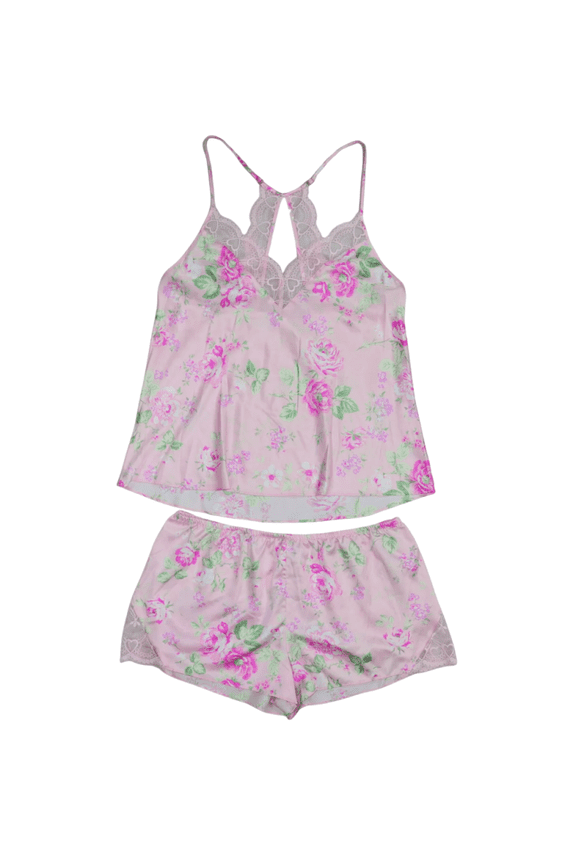 Collection Women's Floretta Printed Cami Tap Set, 2 Piece Large