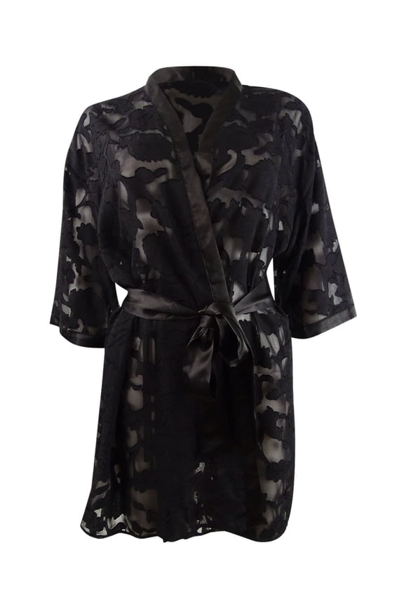 Flora by Flora Nikrooz Women's Brielle Jacquard Wrap Robe