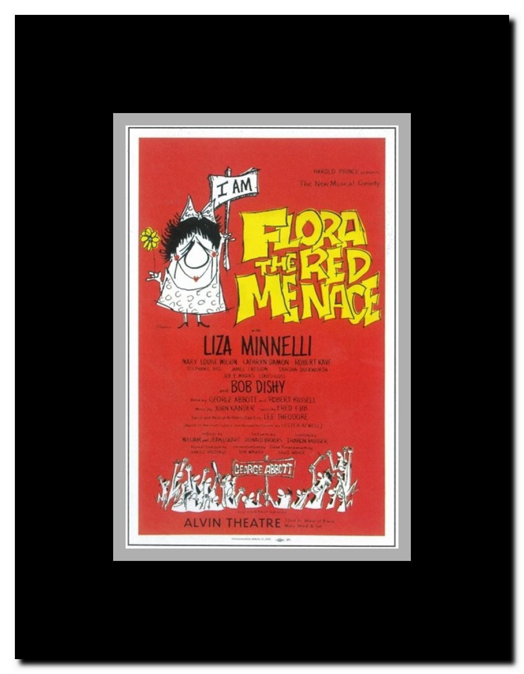 Flora the Red Menace (Broadway) Framed Movie Poster