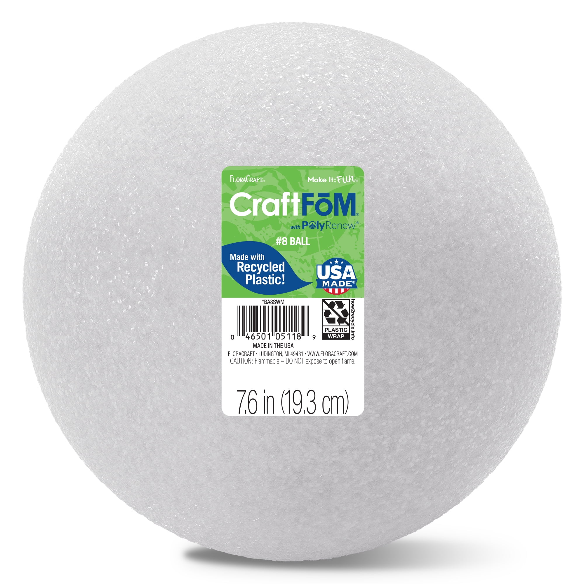 Ball - 3.5 - Styrofoam – The Craft Place USA