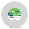 thumbnail image 1 of FloraCraft CraftFōM Crafting Foam Disc 1 inch x 9.8 inch White, 1 of 6