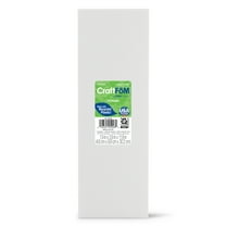 FloraCraft Crafting Foam Block 1.9 inch x 3.9 inch x 11.9 inch White