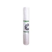 FloraCraft Design It: 21" Metallic White Mesh Ribbon, 10 Yd.