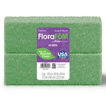 FloraCraft FloraFōM 2 Piece Brick 2.8 inch x 3.8 inch x 8.8 inch Green