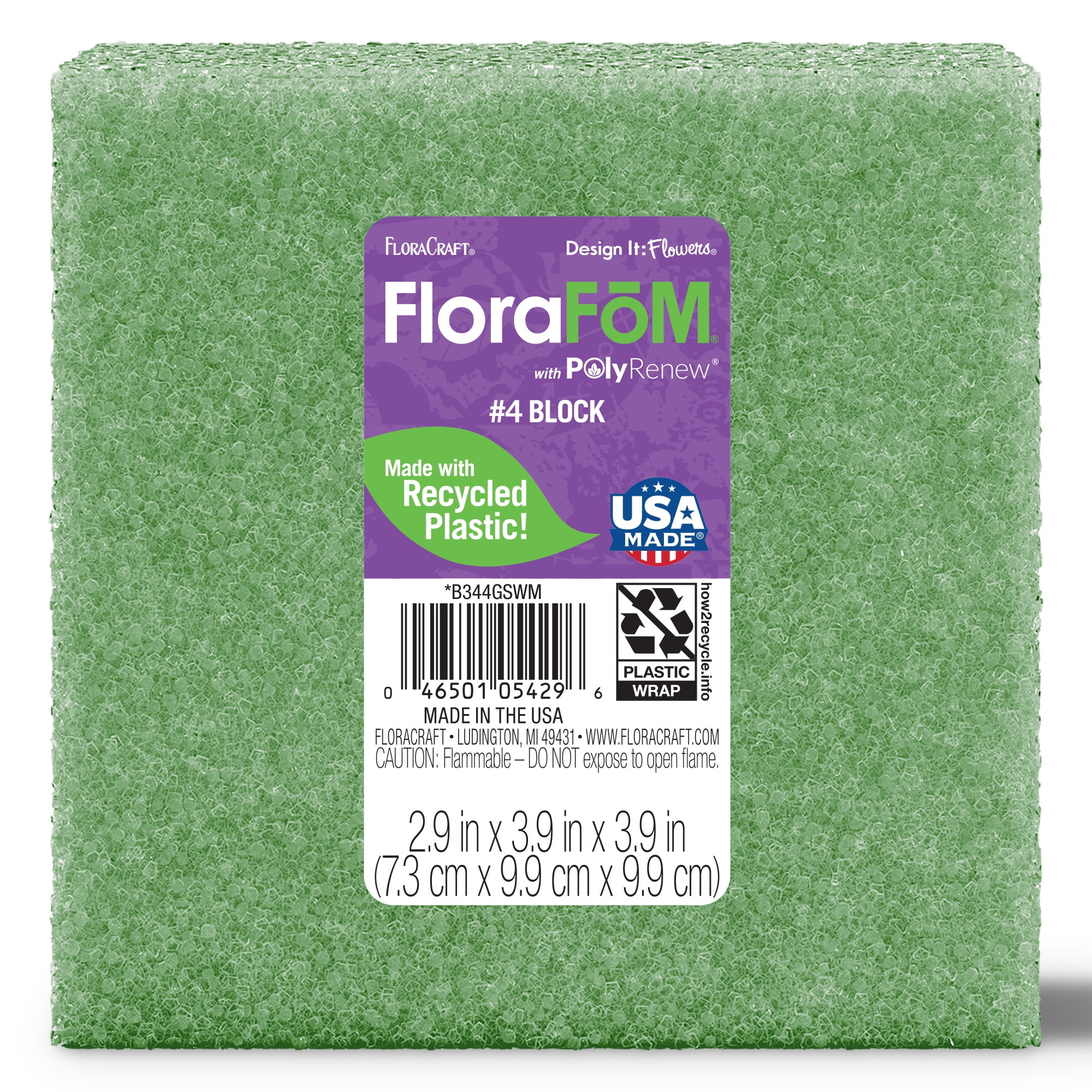 FloraCraft® DryFōM Brick Green