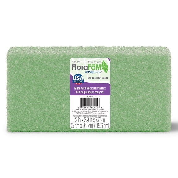 FloraCraft FloraFoM Block-2"X3.9"X7.75"