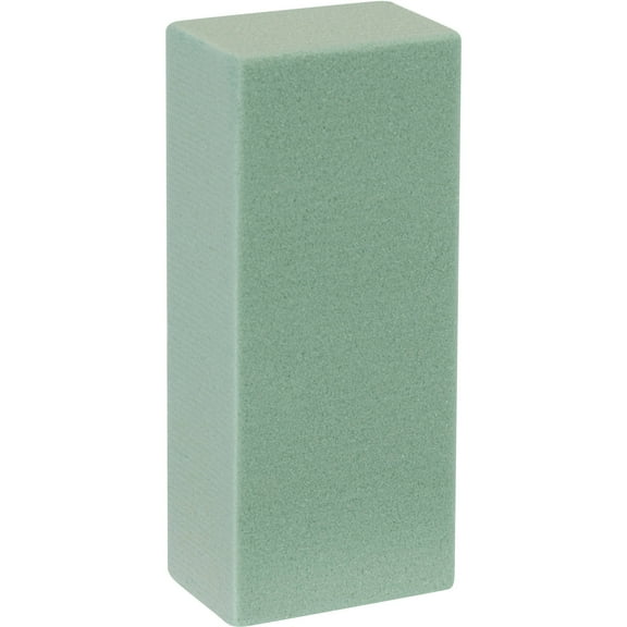 FloraCraft Floral Dry Foam Brick 1.9 inch x 2.9 inch x 6.9 inch Green