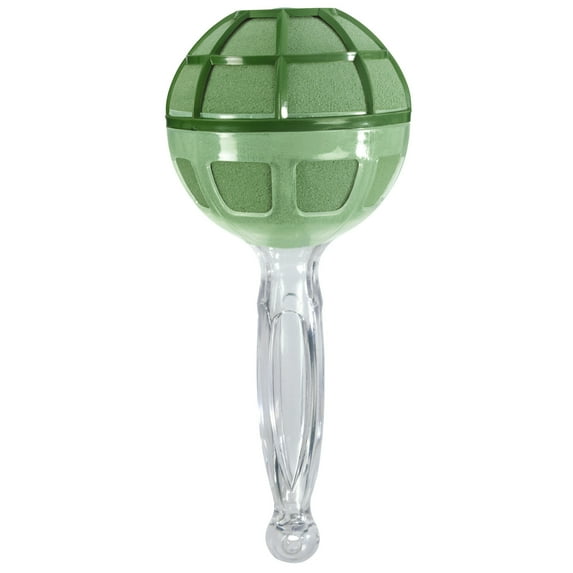 FloraCraft Floral Dry Foam Gala Bouquet Holder 3"x7" Clear Handle