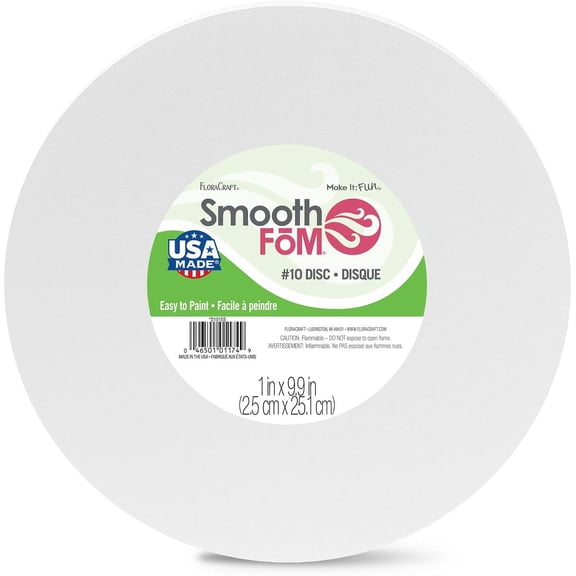 FloraCraft Foam SmoothFom Disc 9.9x1"