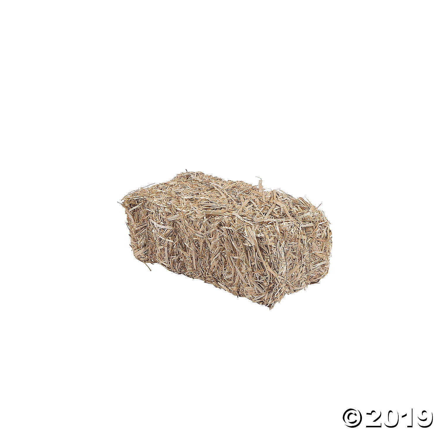 FUN EXPRESS FloraCraft Rustic Farmhouse Decorative Straw Hay Bale