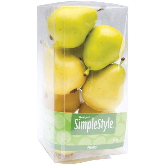 FloraCraft SimpleStyle Pears, 9 Count