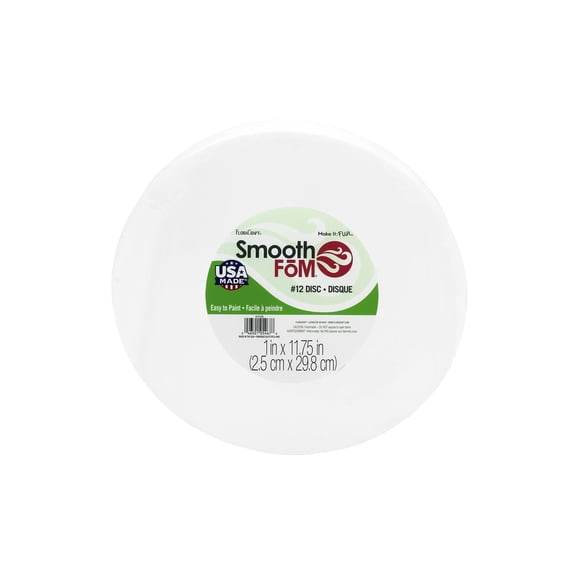 FloraCraft Foam SmoothFom Disc 11.75x1"