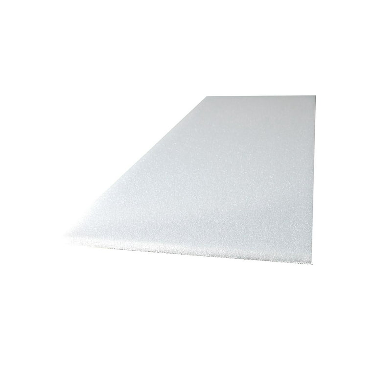 Styrofoam Sheet 2 x 12 x 36 - White - Case of 20 - LO Florist Supplies