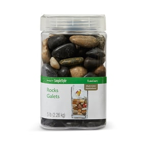 FloraCraft Vase Filler Rocks 5 pound Multi-Color