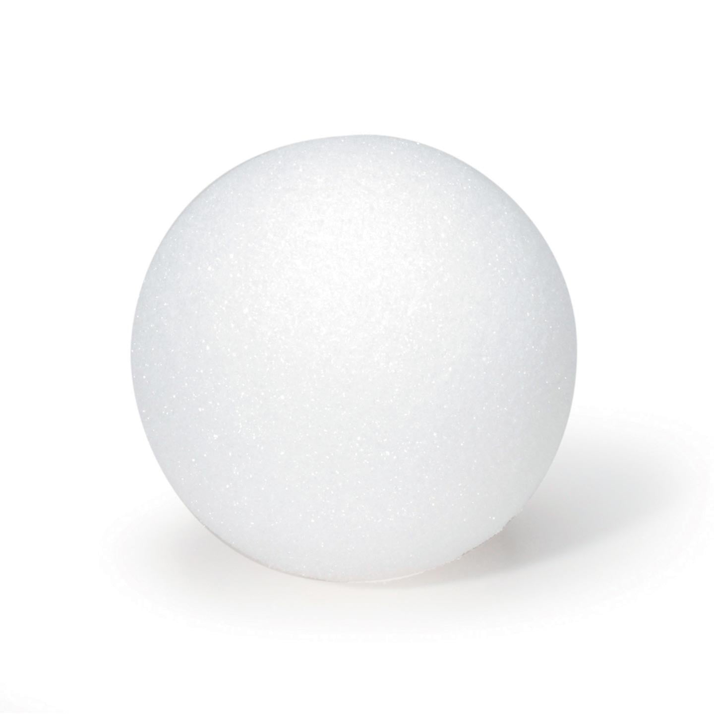 Floracraft 6 White Styrofoam Ball