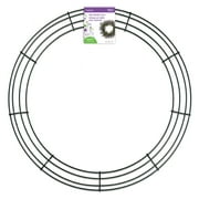 FloraCraft Wire Wreath Form 18 inch Green