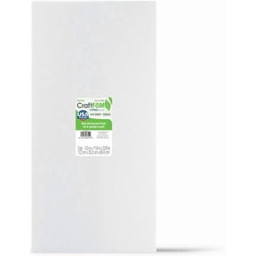 FloraCraft CraftFM Sheet, 3 Piece, 0.5 Inch x 11.9 Inch x 23.8 Inch, White