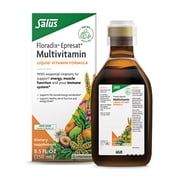 Floradix Epresat Adult Liquid Multivitamin - Herbal Supplement - Daily Supplement with Vitamin A, D, B6, Milk Thistle & More - Supports Energy & Liver Health - Vegetarian, Non-GMO - 8.5 fl oz