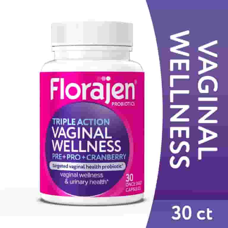 Florajen Triple Action Women's Probiotic 30 Capsules - Walmart.com Florajen Triple Action Women's Probiotic 30 Capsules - Walmart.com