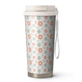 thumbnail image 1 of Floral 18oz Double Drinking Coffee Mug – Vacuum Insulated Stainless Steel Travel Cup with Leakproof Lid, 316 Steel Thermos Tumbler for Hot & Cold Beverages,Thanksgiving,Christmas, Spring,Flower, 1 of 6
