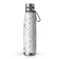 thumbnail image 1 of Floral 29oz Stainless Steel Insulated Thermos with Tea Filter, 360° Printed Travel Bottle, Leakproof BPA-Free,Anti-Slip Base, 304 Inner & 201 Outer, Vacuum Cup,Thanksgiving,Christmas, Spring,Flower, 1 of 6