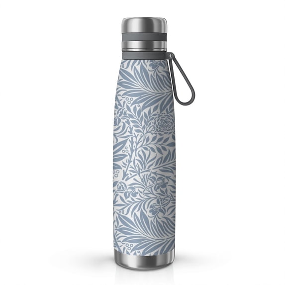 Floral 29oz Stainless Steel Insulated Thermos with Tea Filter, 360° Printed Travel Bottle, Leakproof BPA-Free,Anti-Slip Base, 304 Inner & 201 Outer, Vacuum Cup,Thanksgiving,Christmas, Spring,Flower