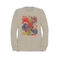 thumbnail image 1 of Floral Abstract Design Women's Sweatshirt, 1 of 3