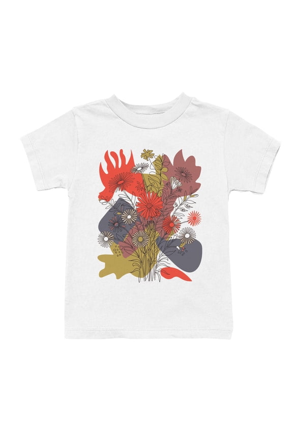 Floral Abstract Wall Art Youth's T-shirt