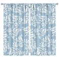 thumbnail image 1 of Floral Accent Drapes 42x84 Inch Rod Pocket Blackout Curtains 2 Panels for Bedroom and Elegant Look, 1 of 2