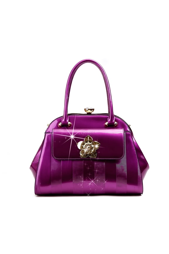 Floral Accent High-end Fashion Handbags