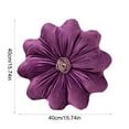 thumbnail image 1 of Floral Accent Throw Pillow, Soft Blossom Shaped Cushion, Decorative Home Accent for Sofa Bedroom Living Room YYUZH, 1 of 6