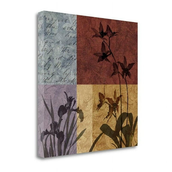 Floral And Still Life Refrain II by Keith Mallett - on Canvas Fabric Multi-Color