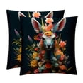 thumbnail image 1 of Floral Animal Bed Pillow Covers Set - 2 Decorative Throw Pillow Patterns - Available in 16x16, 18x18, and 20x20 Inches for Any Occasion - Decorative Pillows, Bed Pillow, 1 of 6