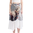 thumbnail image 1 of Floral Animal Stylish Chiffon Women's Beach Dresses with Polyester Straps for Sunny Days, 1 of 6