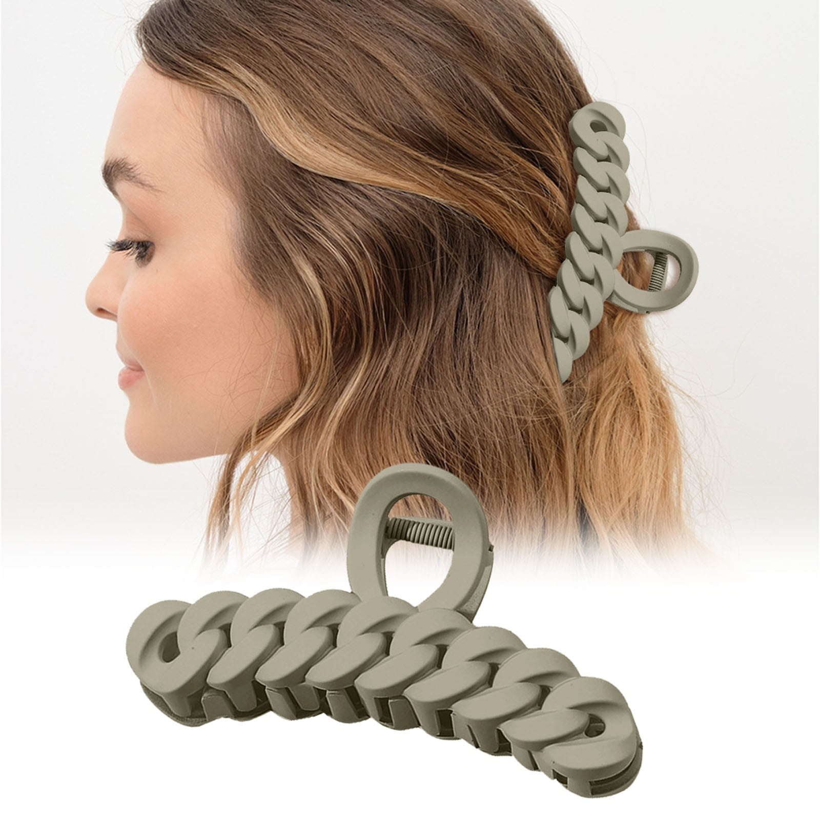 Clips Hair for Teens Kids Hair Bows Glitter Snap on Beads for Kids Hair Rainbow Hair Extensions Clip in Kids Curly Mini Hair Clips for Kids Hair Beads for Braids for Girls Large Size Girl Hair Clips