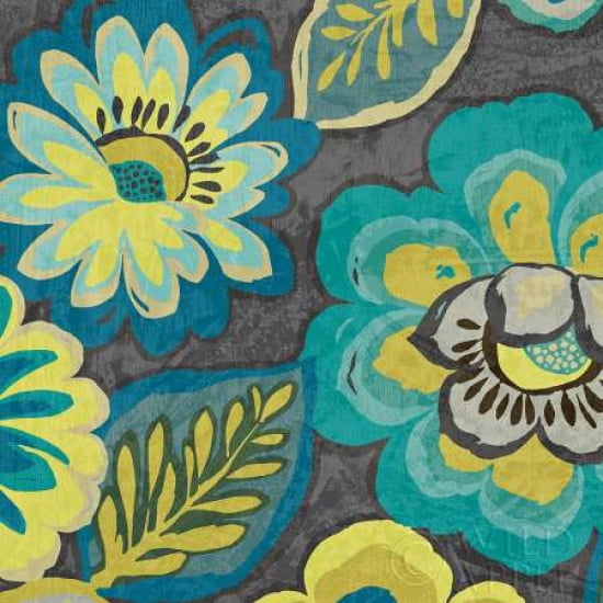 Floral Assortment II Canvas Art - Wild Apple Portfolio (24 x 24)