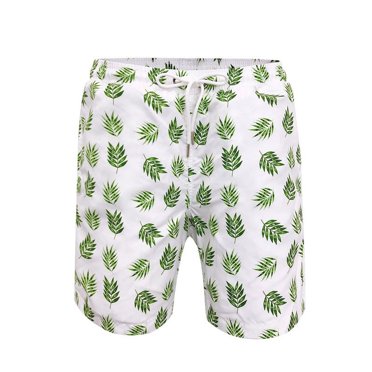 California Republic Men's Beach Board Shorts – Printed Surf Sport Swim Trunks (WEIV)