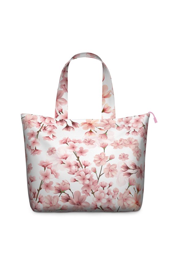 Floral Bee Artwork Duffel Vintage Bloom Weekender Bag, , Lightweight, Adjustable Strap, Ideal for Women