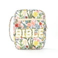thumbnail image 1 of Floral Bible Cover Case for Women,Large Bible Tote Bags Chenille Letter Zippered Book Cover Carrying Case with Handle and Pockets ,Bible Study Supplies Accessories Christian Gifts for Women, 1 of 7